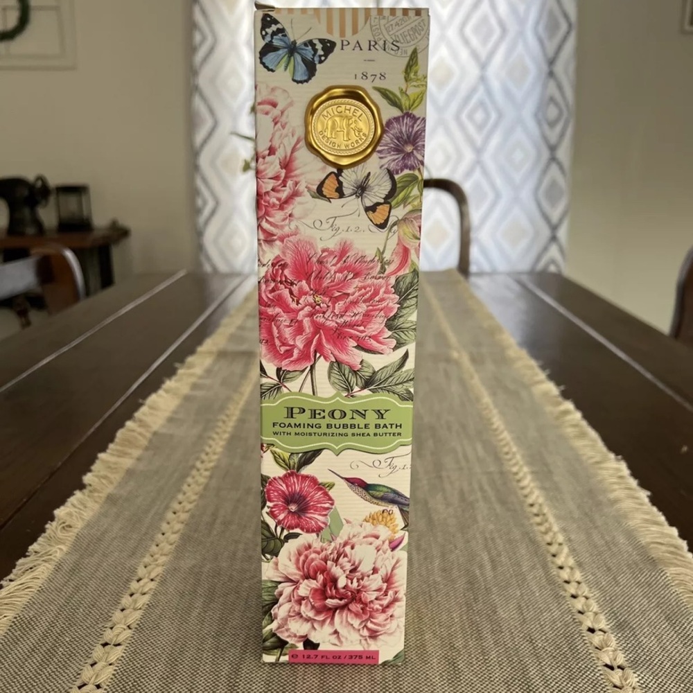 Michel Design Works Peony Foaming Bubble Bath New